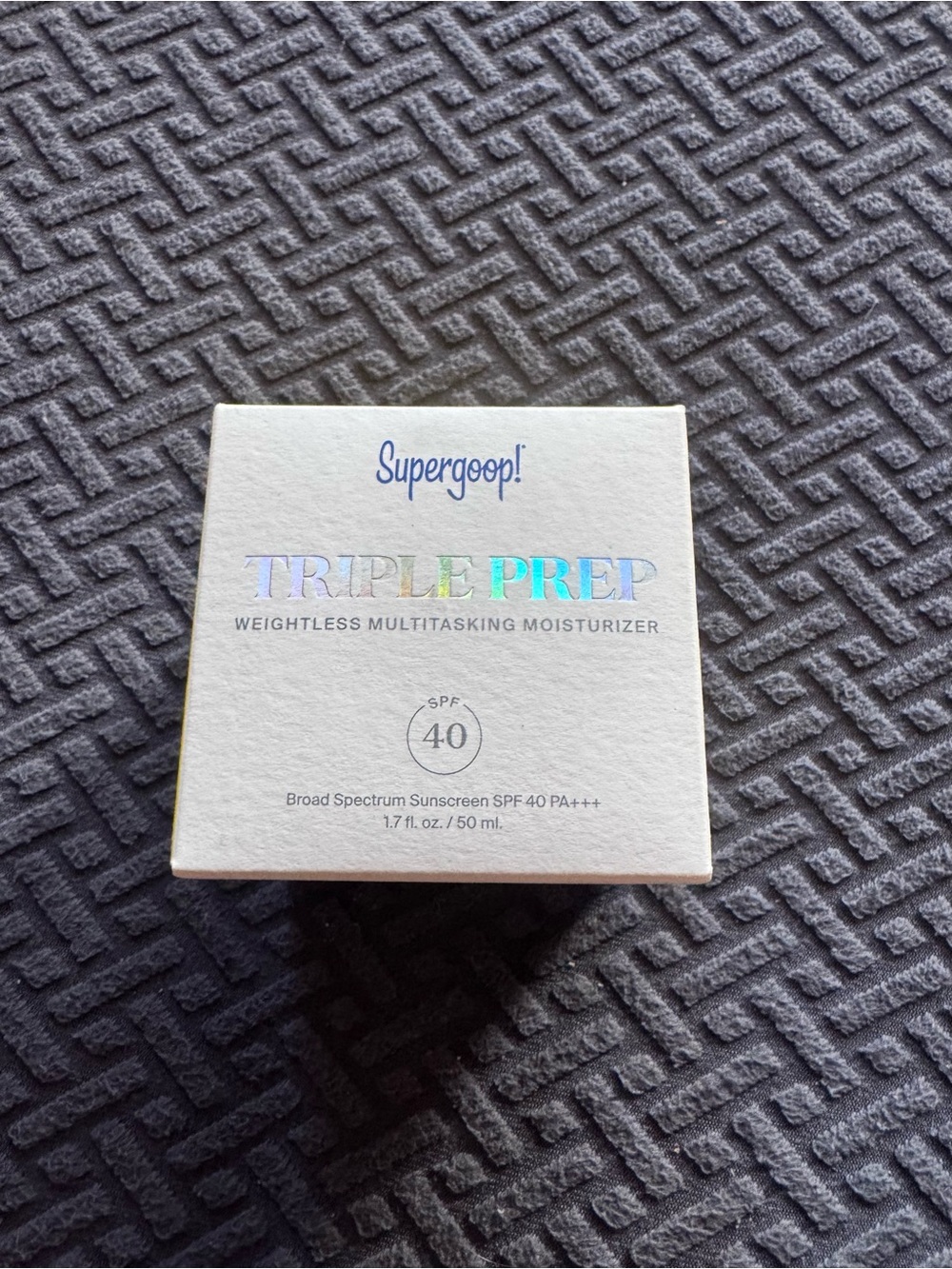 Supergoop! SPF Moisturizer Box with Yellow Accents
